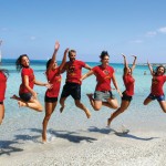 Animatori Club Esse sulla spiaggia de la Pelosa