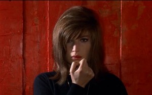 Monica Vitti in deserto rosso, ambientato nella spiaggia di Budelli