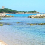 Vista del mare e della spiaggia di Vignola