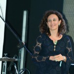 Antonia Bucciero sul palco della festa Club Esse 2015