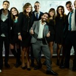 Staff fotografato in gruppo alla Festa Club Esse 2015