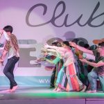 The Club Esse entertaining staff during the shows at APP 2017