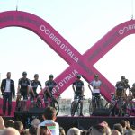 Squadre alla Presentazione Giro d'Italia 2017 ad Alghero