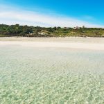 Spiaggia La Pelosa a Stintino vista dal mare