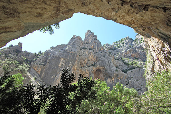 La pareti alte anche 400 mt del canyon più grande d'Europa