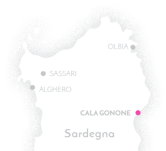 The resort Club Esse Palmasera is located in the Cala Gonone area of Dorgali, in Sardinia