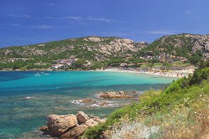 Baja Sardinia beach