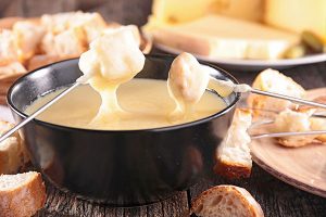 Fondue with Val d'Aosta fontina