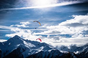 Parapendio in Valle d'Aosta