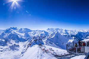 Vista del Monte Bianco