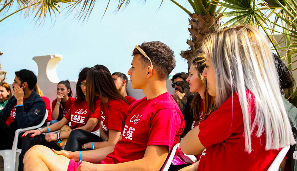 Summer 2019: in February Club Esse recruiting day in Sardinia