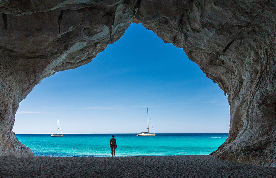 Grotta sul mare di Dorgali