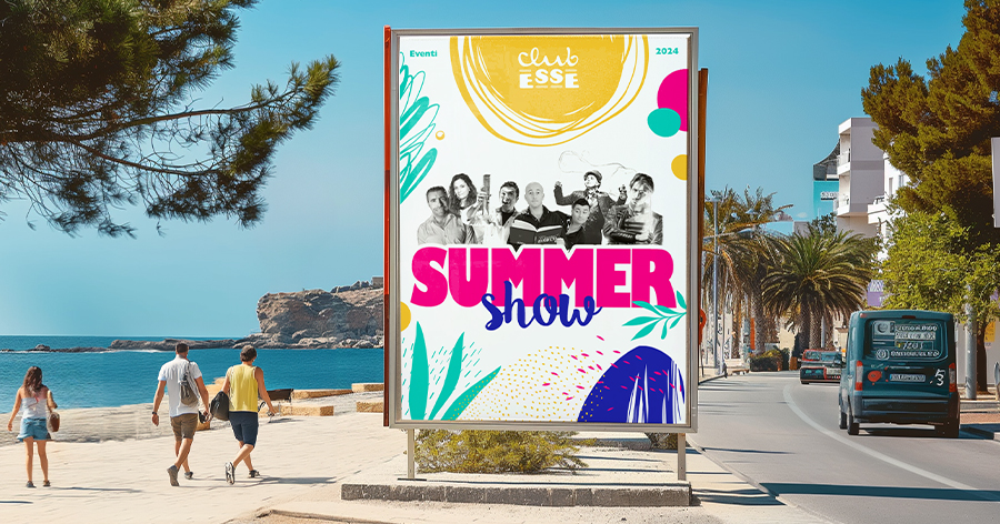 Club Esse Summer Show 2023: shows and events in Sardinia, Calabria, and Abruzzo