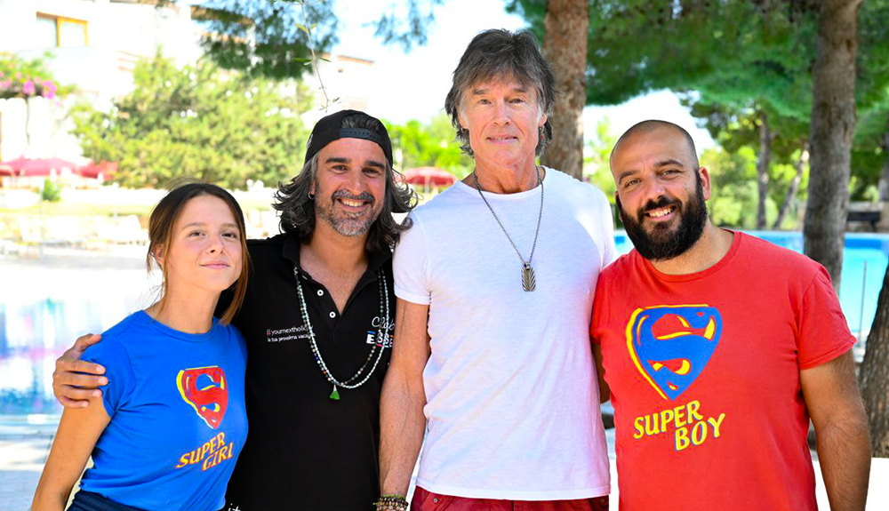 Ronn Moss’s first vacation in Sardinia at Club Esse Palmasera Resort