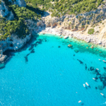 Vista aerea di Cala Goloritzé